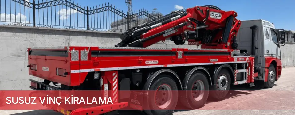 Susuz İlçemi Vinç Kiralama